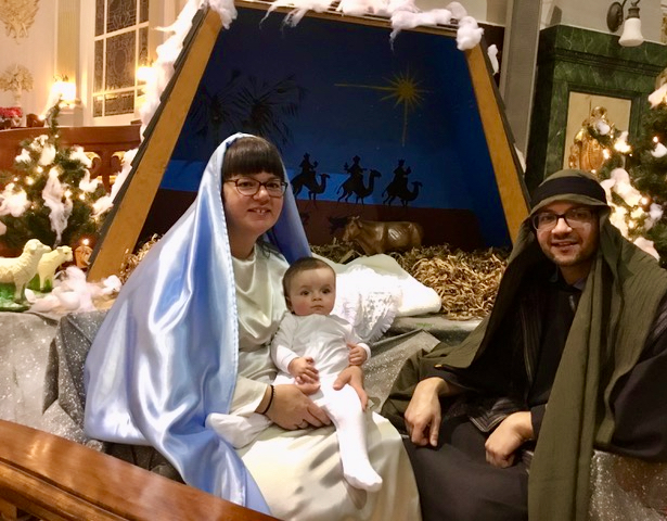 Photo de Jésus, Marie et Joseph